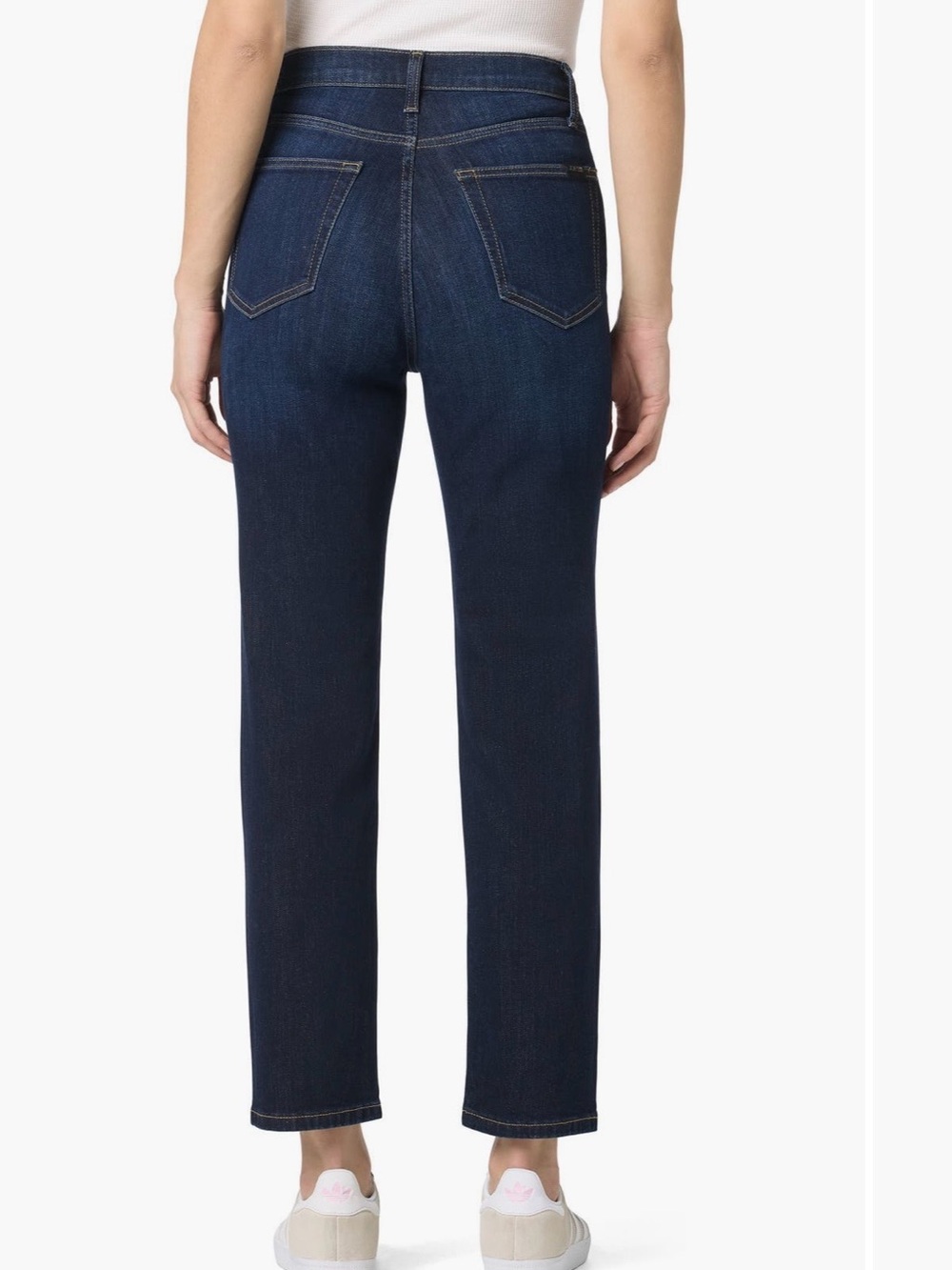 Joe’s Jeans The OG High Rise Straight Ankle Stretch Jeans Dark Denim Size 30 - Picture 2 of 8